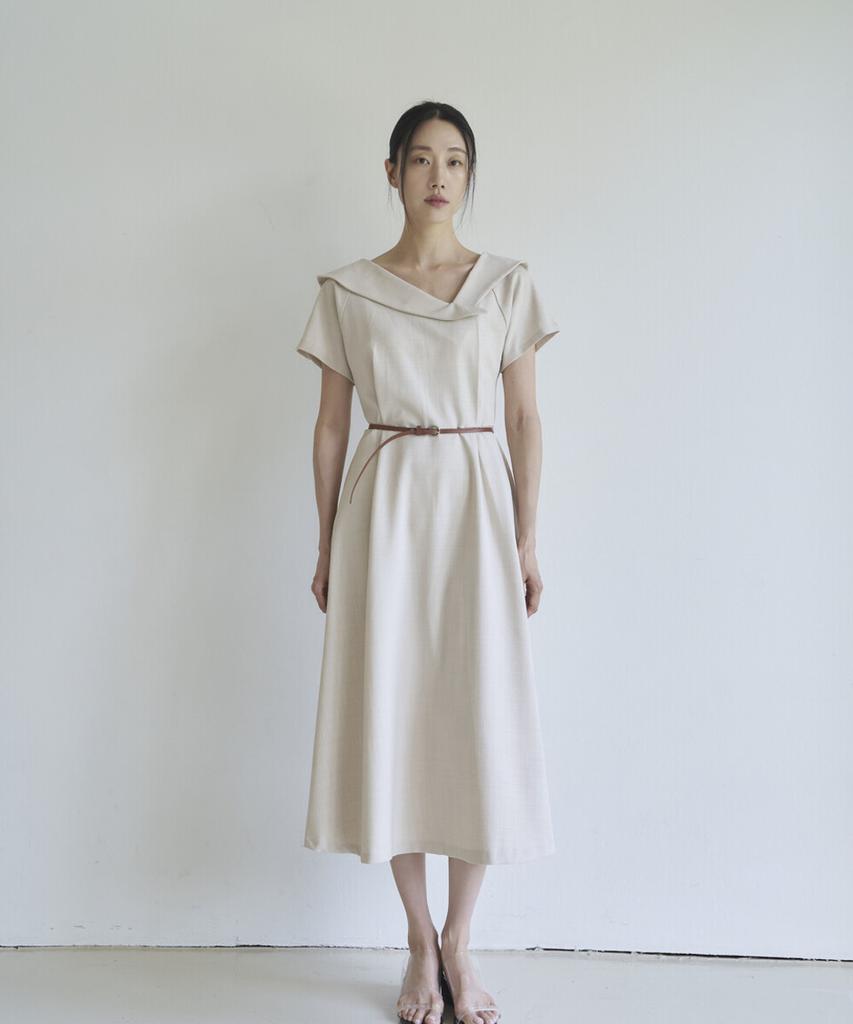 Eima Anne Asymmetrical Dress_2Color