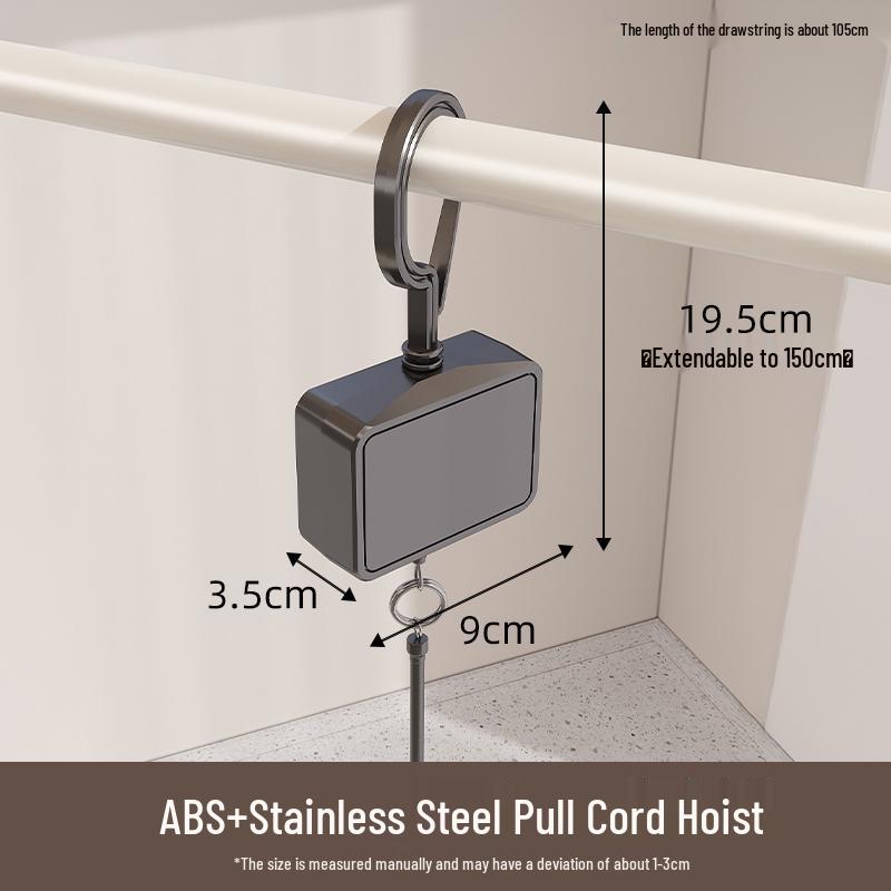 

Aluminum Alloy Windproof Anti-Clip Clothes Rack with Markless Clips for Socks