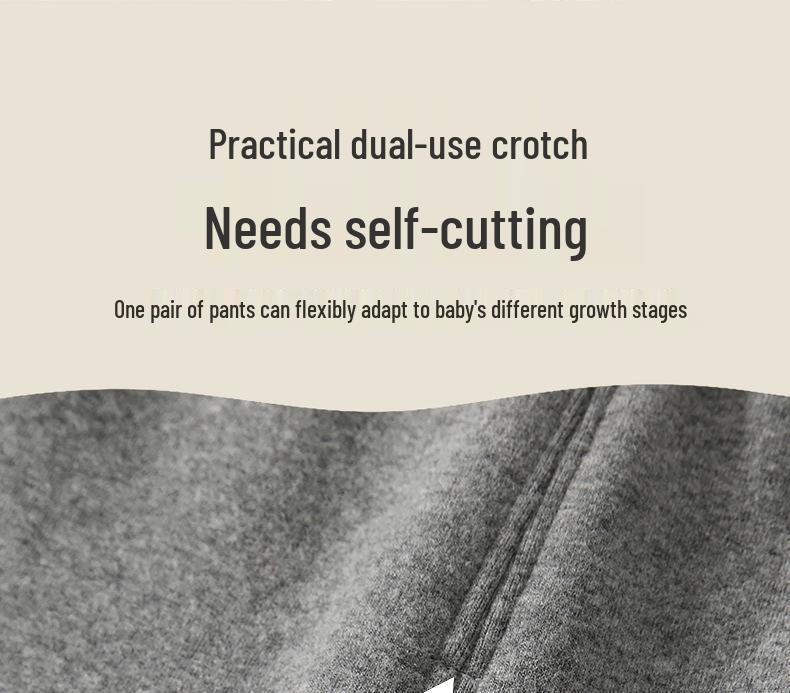 2025 Herbst/Winter Mädchen Leggings mit Herzdesign, Fleece gefüttert für Babys 0-3 Jahre - Lange Hosen mit offenem Schritt