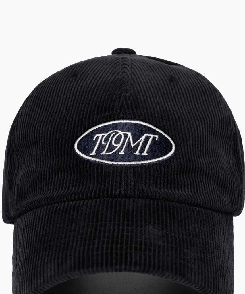 TTUDEMENT Corduroy Logo Ballcap Navy
