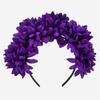 New simulated fabric flower headband fashionable ladies bride punk colorful daisy headband personalized party hair accessories