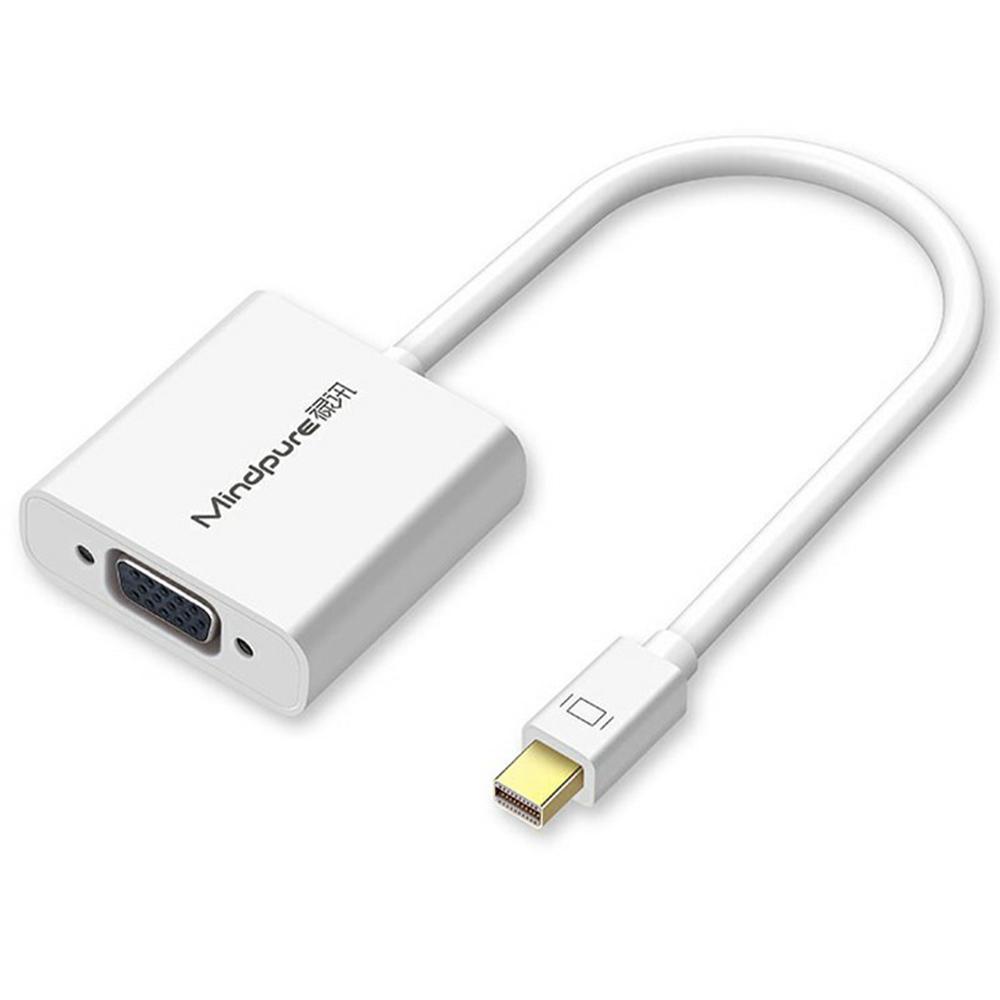 MINDPURE AD006 1080P/60 Гц Кабель-адаптер Mini DP папа - VGA мама для MacBook PC A