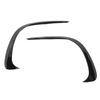 Spoiler Lip Left Right Low Wind Resistance Front Bumper Vent Canard Less Interference for Car Modification and