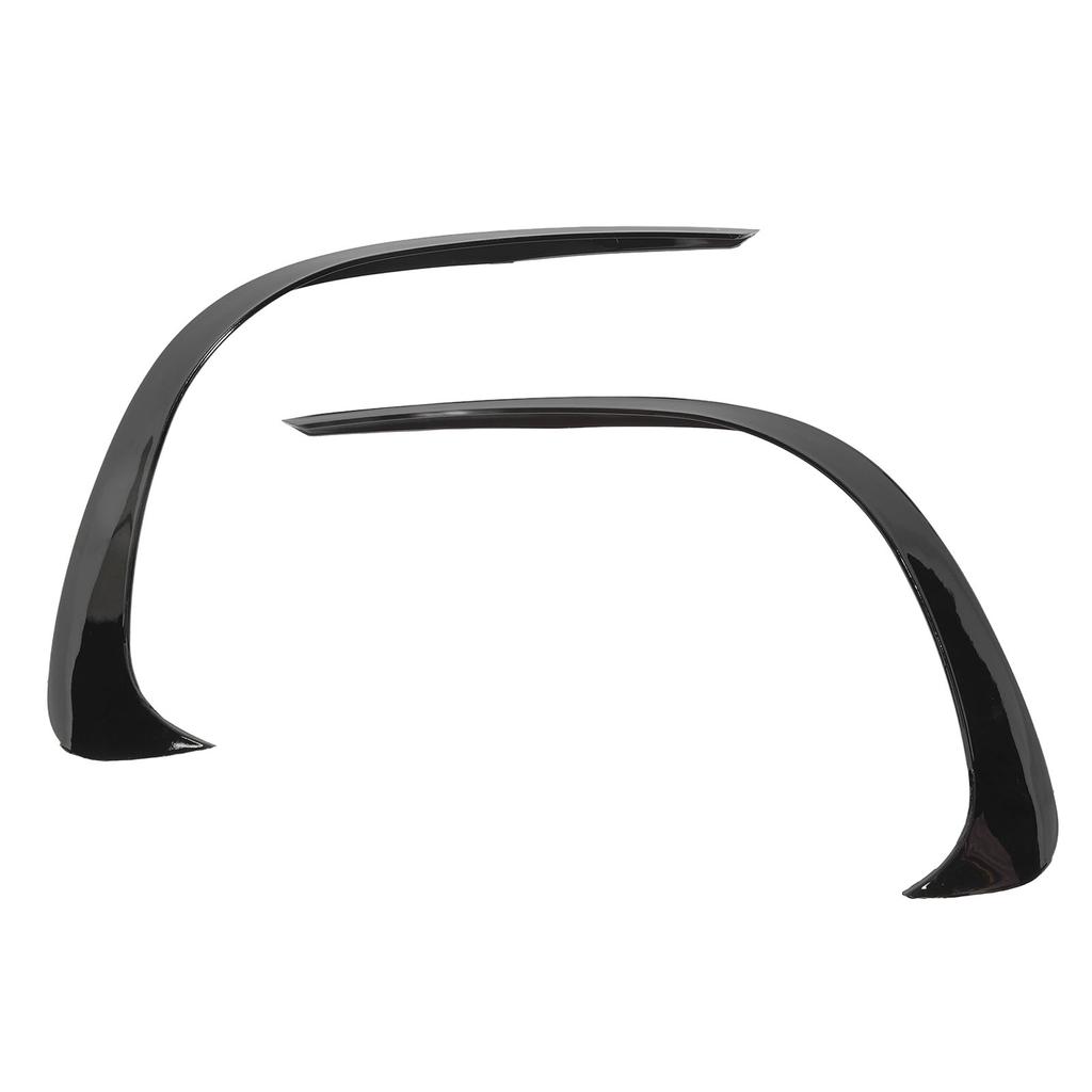 Spoiler Lip Left Right Low Wind Resistance Front Bumper Vent Canard Less Interference for Car Modification and