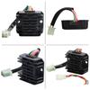 4 Wires Voltage Regulator Rectifier Current Rectifier Motorcycle Regulator Rectifier for ATV GY6 CG125-250CC Scooter SSR 125