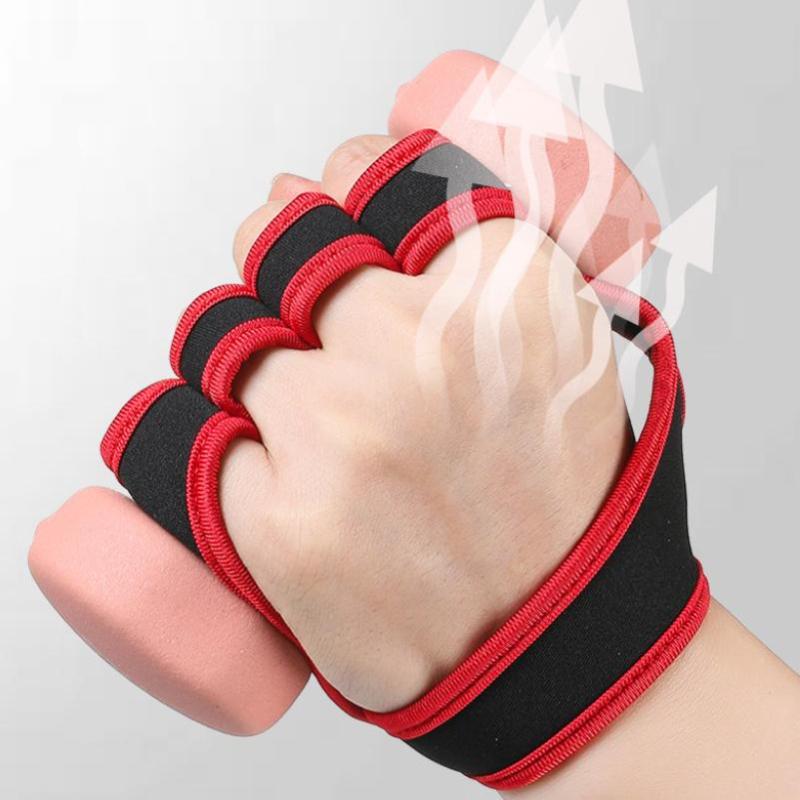 Hand Palm Protector Gym Fitness Gloves Bodybuilding Workout Power Weight Lifting Training Gloves Dumbbell Grips Pads