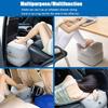 Quality Inflatable Portable Travel Footrest Pillow Adjustable 3 Height Cushion Plane Train Bed Foot Rest Pad Car Seat Footrest