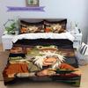 Cartoon Pattern Bedding Quilt Set Quilt Cover Pillowcase Home Decoration Birthday Gift (1 * Duvet Cover + 2 * Pillowcase, Without Core)