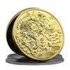Ancient Mythology, Twelve Zodiac Animals, Dragon, Tai Chi Boxing, Gold Coins, Medals, Art Decoration, Gifts, Collectibles