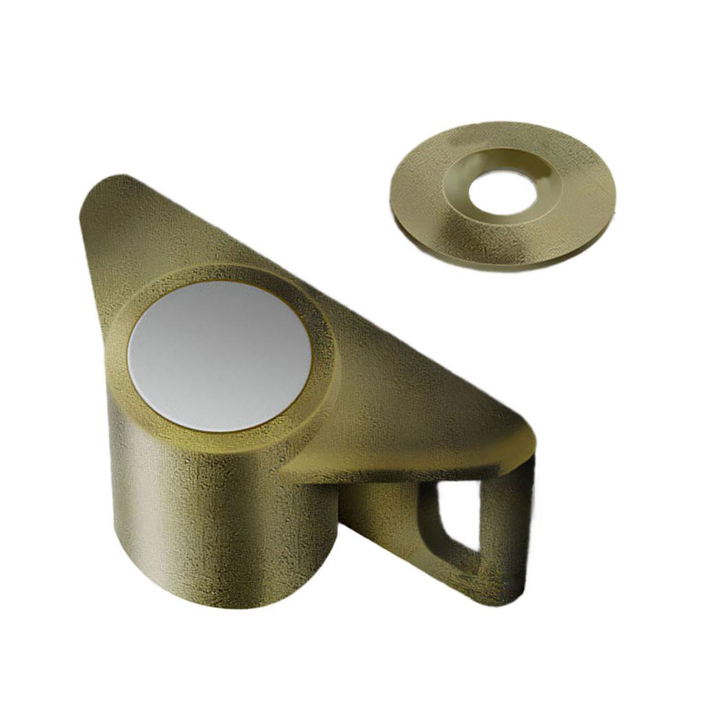 Ohne Bohren Schranktürhalter Magnetischer Verschluss für Kleiderschrank und Schuhschrank Robuste Zinklegierungsmaterialien