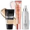 FACES CANADA Kit Glow Personaggio Principale: Fondotinta Hydra Matte - Avorio Assoluto (18ml) + Strobe Cream - Pesca (18ml) & Fissatore per Trucco (50ml) | Illumi