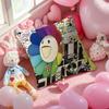 T-Takashi M-Murakami Art Cushion Cover Natural Linen Pillow Case Double-Sided Print Decorative Sofa Pillowcase Home Decor Gift