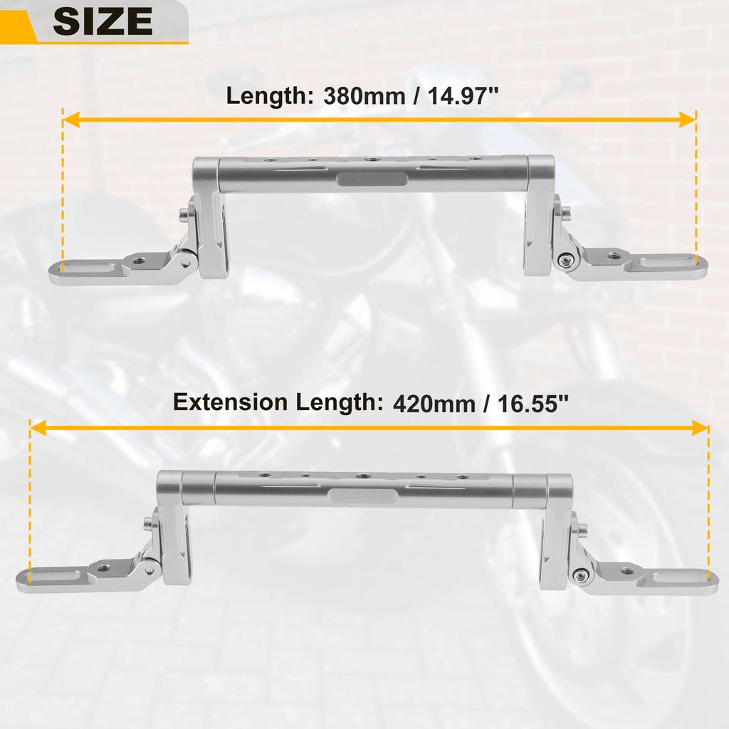 Motoforti Motorcycle Handlebar Universal Adjustable Aluminum Alloy Balance Bar Handle Bracket Center Motorcycle Parts