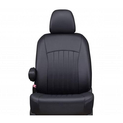 Clazzio Seat Cover All Seats Set Serena C28 / NC28 / FC28 / FNC28 / GC28 / GFC28 R4(2022)/12~ Clazzio Line Black x Black EN-5640 [43ENC5640KK]