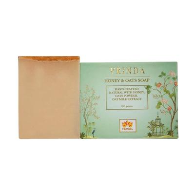 Handmade Soap with Honey and Oatmeal (100 G), Honey & Oats Soap,