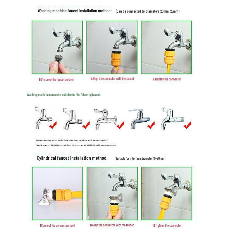 High-Pressure Water Gun Set for Car Wash, Garden Hose, and Cleaning Tasks