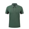 Quick-Dry Ice Silk Collar Polo Shirt Corporate Teams Group Events Custom Printed
