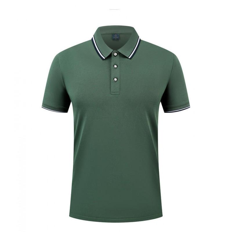 Quick-Dry Ice Silk Collar Polo Shirt Corporate Teams Group Events Custom Printed