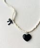 Rise More Black And White Pearl Necklace