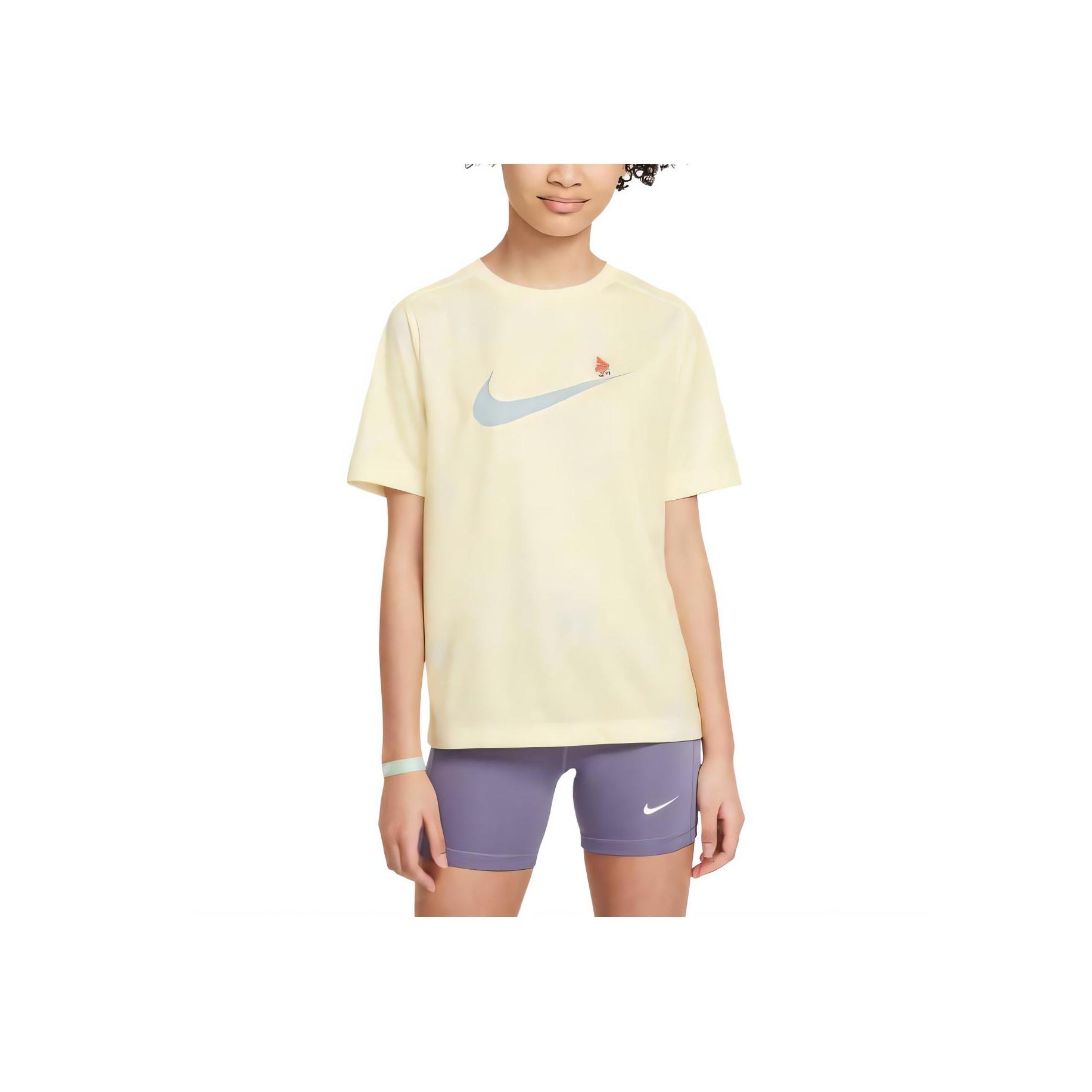 

Nike Dri-Fit T-Shirt Comfortable Fashion Trendy Versatile Quick-Dry Short Sleeve Unisex Tops Plaster IF0606744 S