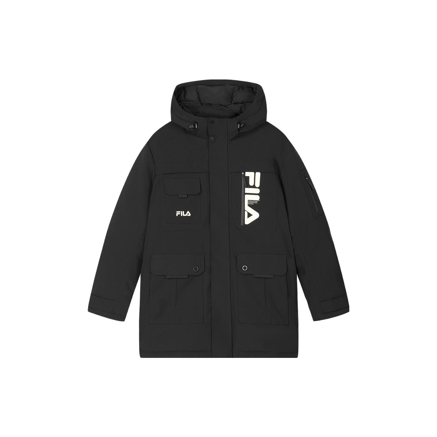 FILA ORIGINALE Down Jacket Men s Color Block F11M349904F-BK XL