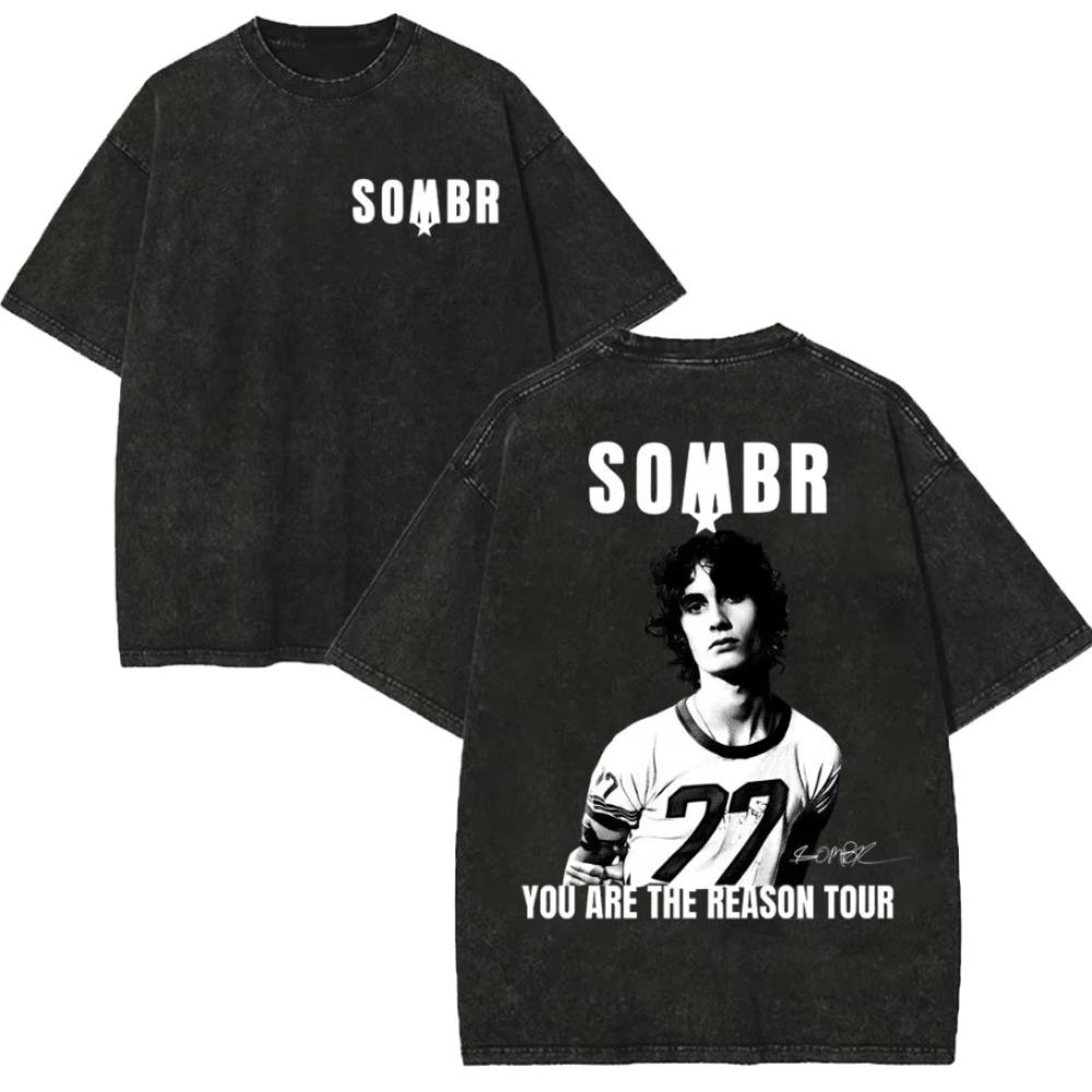 Vintage Washed Rock Singer Double Sided Print TShirt World Tour Music You Are The Reason Tour Women Unisex Unisex Shirt