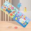 Montessori Quiet Books Puzzle Game Busy Book Animal Number Paste Matching English Early Learning Education Toys for Toddlers