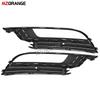 For VW Passat CC 2012 2013 2014 2015 2016 2017 Fog Light Grille Cover Auto Front Bumper Chrome Foglights Headlights Accessories