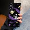 Cartoon Astronaut Case for Samsung Galaxy S26 Ultra S24 Note 20 8 9 10 S20 Ultra S25 Plus S23 S10 S9 S21 FE Funda Phone Cover