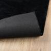 Oviedo Short Pile Rug Black 140 X 200 Cm