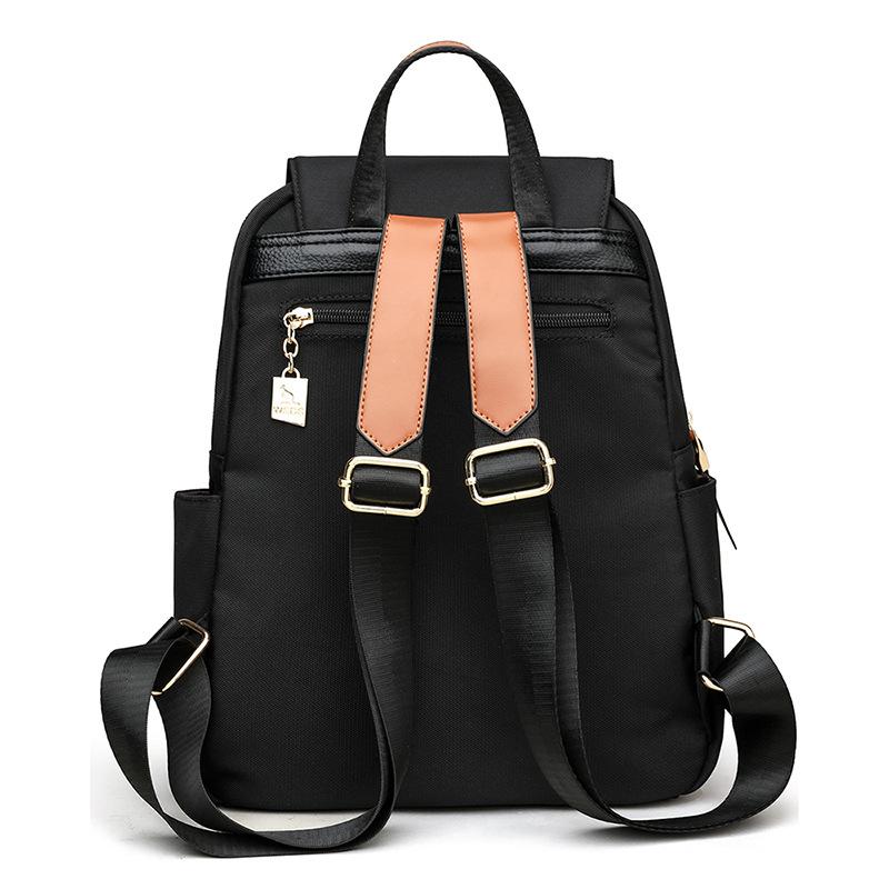 New Fashionable Nylon Backpack for Women, Korean Version, Casual Business Commuting, Women's Backpack, Simple and Versatile Backpack