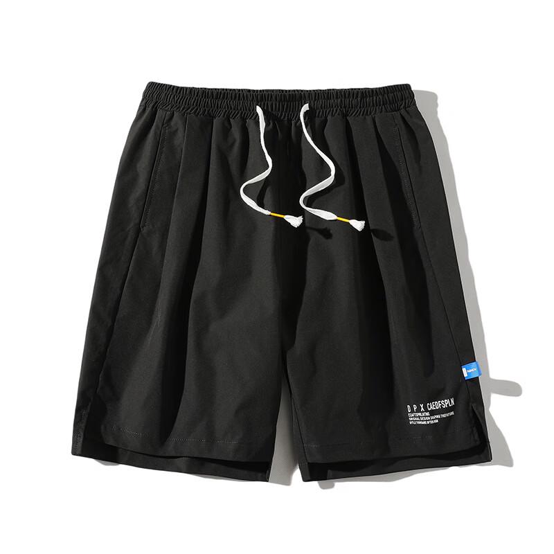 JEEP SPIRIT Men s Loose Lightweight Casual Shorts M чёрный