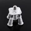 5 in 1   E27 To E27 Base Light Lamp Bulb Adapter Holder Socket Splitter New #3