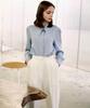 Rank 5 [Mudy] Big Collar Blouse [] Big Collar BlouseSky Blue
