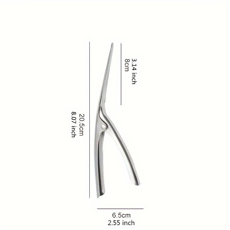 1PC Shrimp Peeler, Portable Stainless Steel Shrimp Peeler, Practical Lobster Food Service Supplies, Kitchen Small Tools
