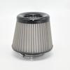 Stainless Steel Engine Air Filter 3" Round Tapered Universal Cold Air Intake Cone Filter
