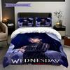 Midnight Whispers Shadows Three-piece set (1 * duvet cover + 2 * pillowcase, without core) 2D Flat Duvet cover and pillowcase Soft and comfortable
