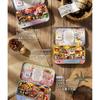 Moin Moin Dollhouse Miniature DIY Kit with LED Light and Display Stand Teddy Bear Storage Case for Beginners