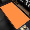 Large Black Desk Mat Solid Color Simple Computer Laptop Mouse Pad Girls Gaming Mousepad Rubber Non-Slip Cushion Office Deskmat