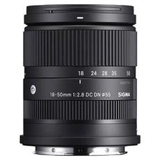 Sigma 18-50 mm F2.8 DC DN camera lens Black
