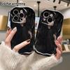 Phone case: 2D flat, suitable for iPhone 18 17 16 15 14 13 12Pro, anime girl, perfect Christmas and Halloween holiday gift