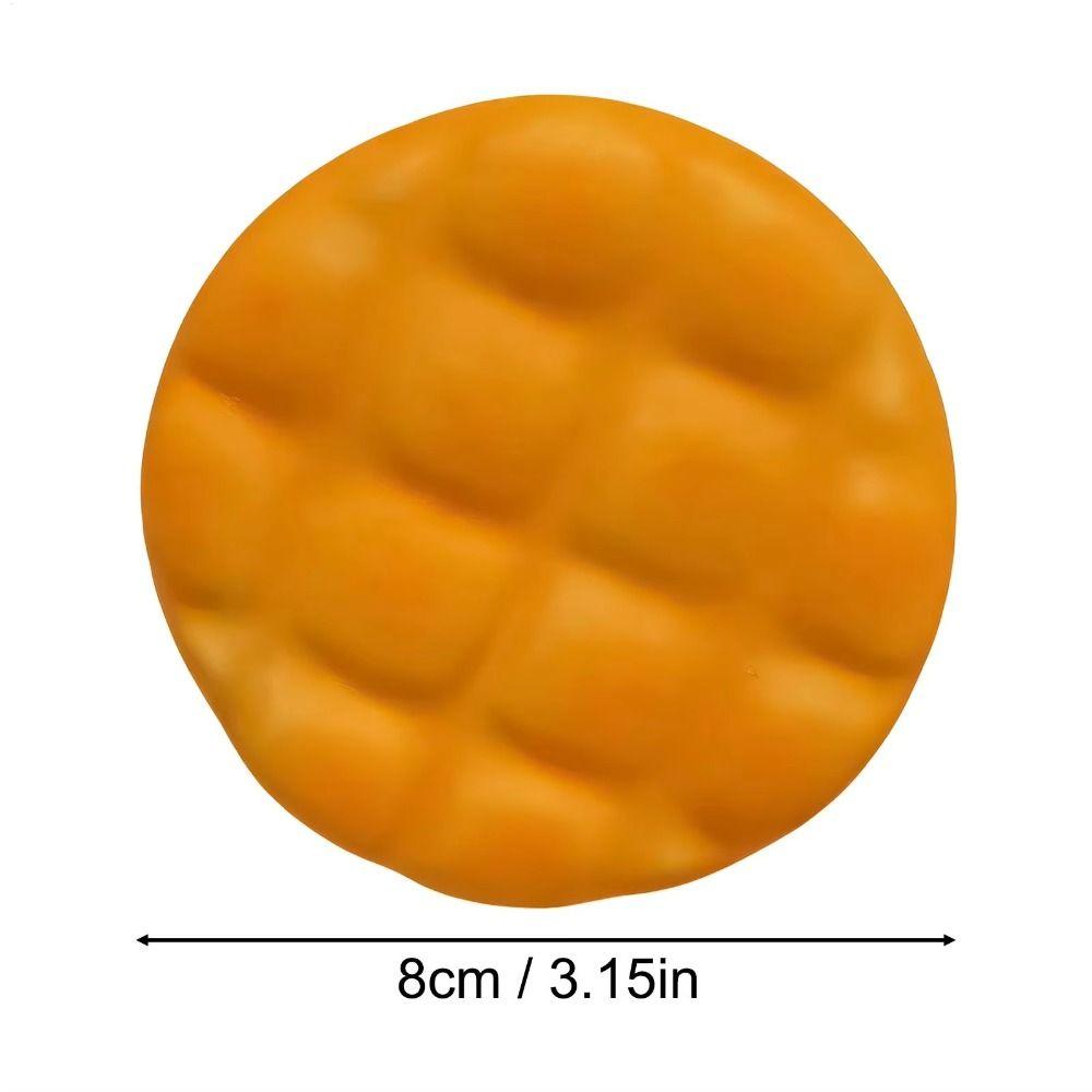 Slow Rebound Bread Squeeze Toy Double-Sided Sensory Fidget Toy  Gift For Kids