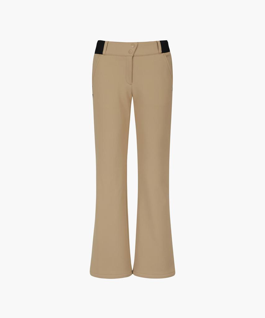 LECOQ GOLF Women'S Side Band Bonded Bootcut Pants _Bege Gq422Lpto1