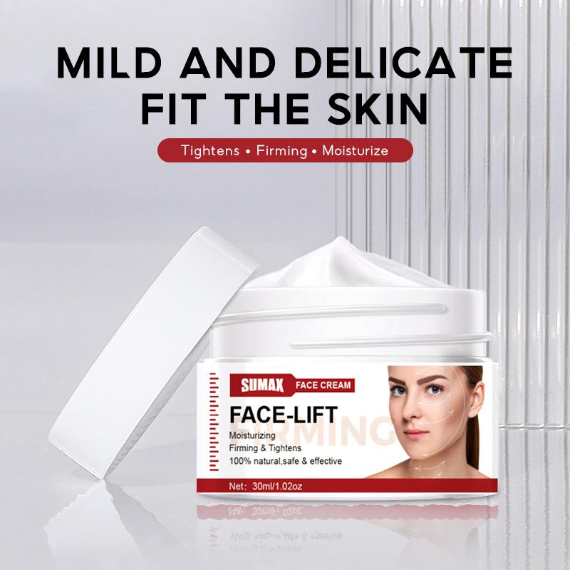 30ml Small White Jar Lifting Cream Mooth Delicate Radiant and Translucent Rapid Absorption of Skin Retinol Anti Aging Serum
