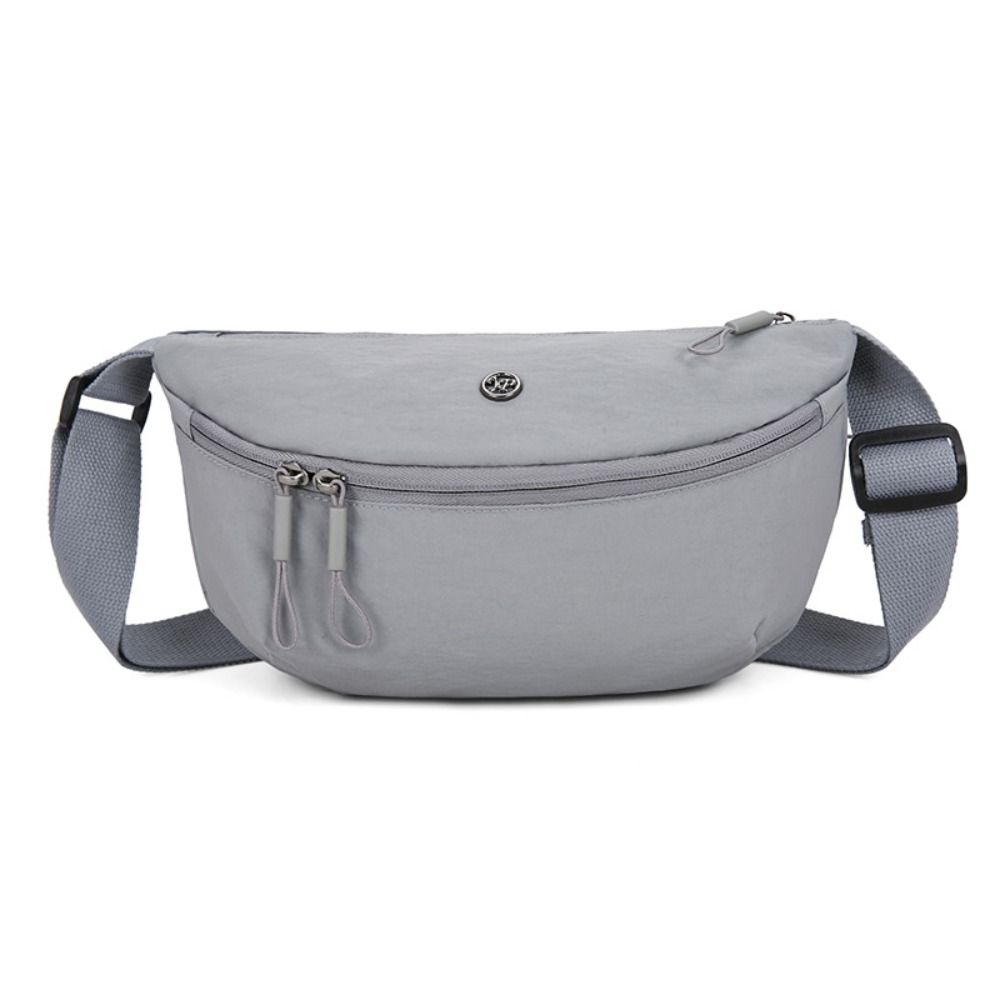 Casual Nylon Shoulder Bag Wide Shoulder Strap Dumpling Bag Oxford Cloth Crossbody Bag  Travel