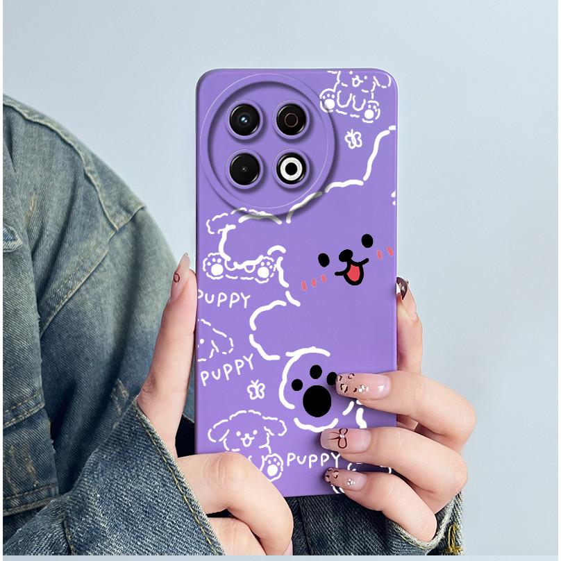 For Tecno Spark 30 Pro KL7 Phone Case 30Pro 4G Silicone Sweet Painted Shell Cartoon Funda Lovely Printed Protective Cover Casing