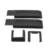 Matte Black Exterior Tailgate Door Hinge Cover Trim For Jeep Wrangler JK 2007-18