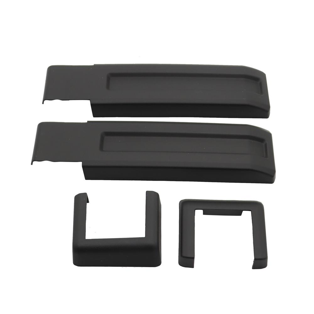 Matte Black Exterior Tailgate Door Hinge Cover Trim For Jeep Wrangler JK 2007-18
