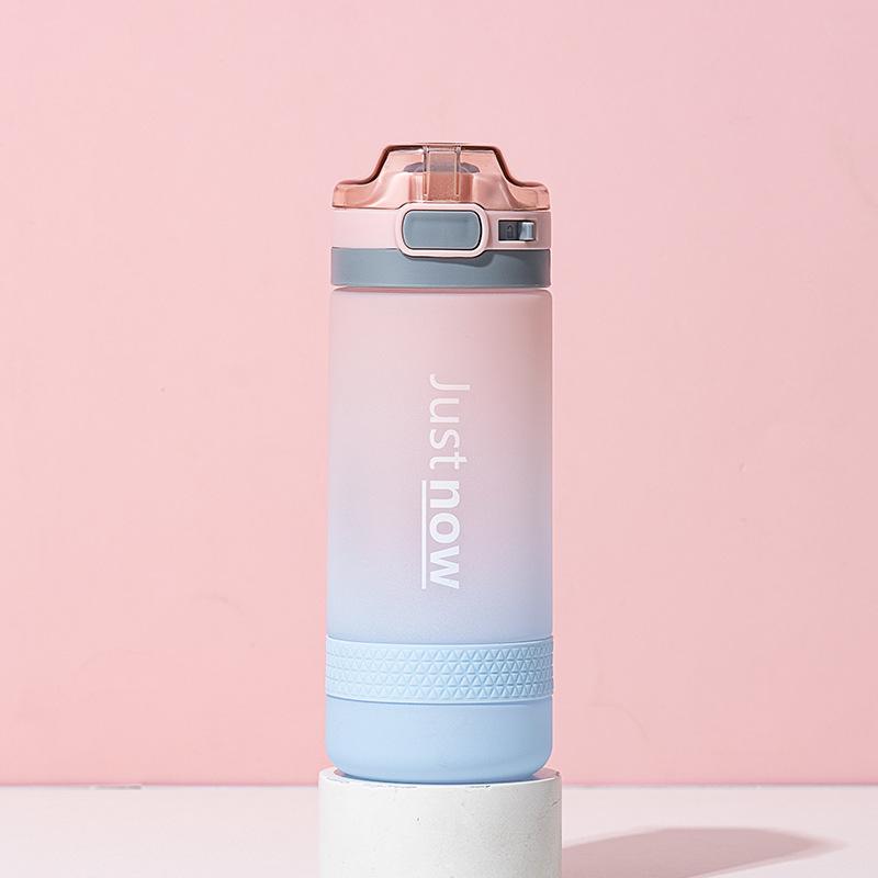 600ml New Fashion Water Bottle Items Portable Outdoor Shaker Sport Cute Drinking Plastic Water Bottles For Girls