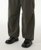 MUSINSA STANDARD Parachute Banding Cargo Slacks [Dusty Khaki]